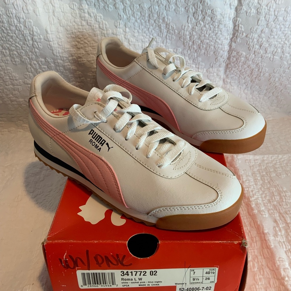 Puma Roma women’s sneakers size 9.5 brand new in box vintage